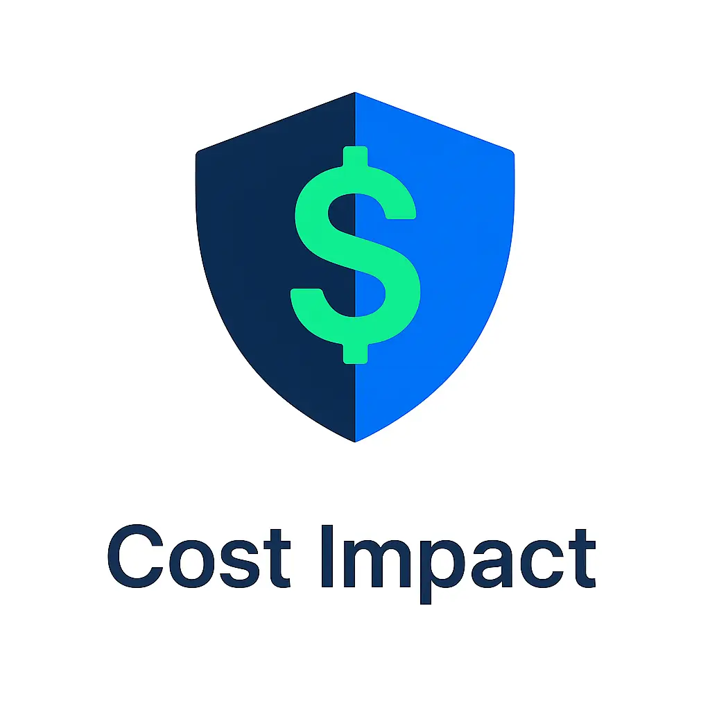 Dollar sign with shield icon